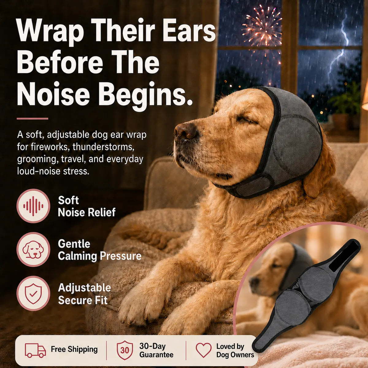 cyp-0629-Dog ear muffs