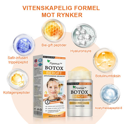 🌿Laget og sendt fra Norge✨Flysmus™ Botox Biegift Oppstrammende Serumstift👩‍🔬SISTE DAG – 70% RABATT