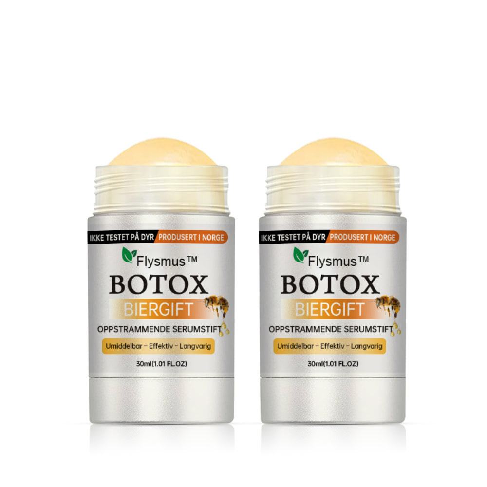 🌿Laget og sendt fra Norge✨Flysmus™ Botox Biegift Oppstrammende Serumstift👩‍🔬SISTE DAG – 70% RABATT