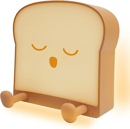 Cool Toast Bread Night lamp,Cool Desk Lamp Gifts for Women Teen Girls,Cool Table Light Adults Men Christmas and Graduation Gifts Ideas for Her Sister Best Friend