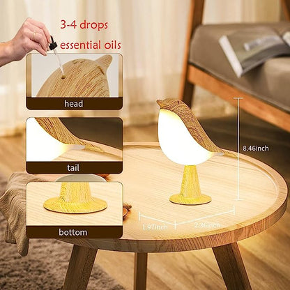 Small Cordless LED Table Lamp Touch Sensor, Bedside Lamp Night Light with Touch Dimmer,3 Level Brightness Nightstand Lamps, Rechargered Desk Lamp for Bedroom, Home, Office, College Dorm Room